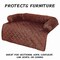 Pet Adobe Pet Adobe Furniture Protector Pet Cover with Bolster - Brown - 35x35 772858TAC - alternate 3